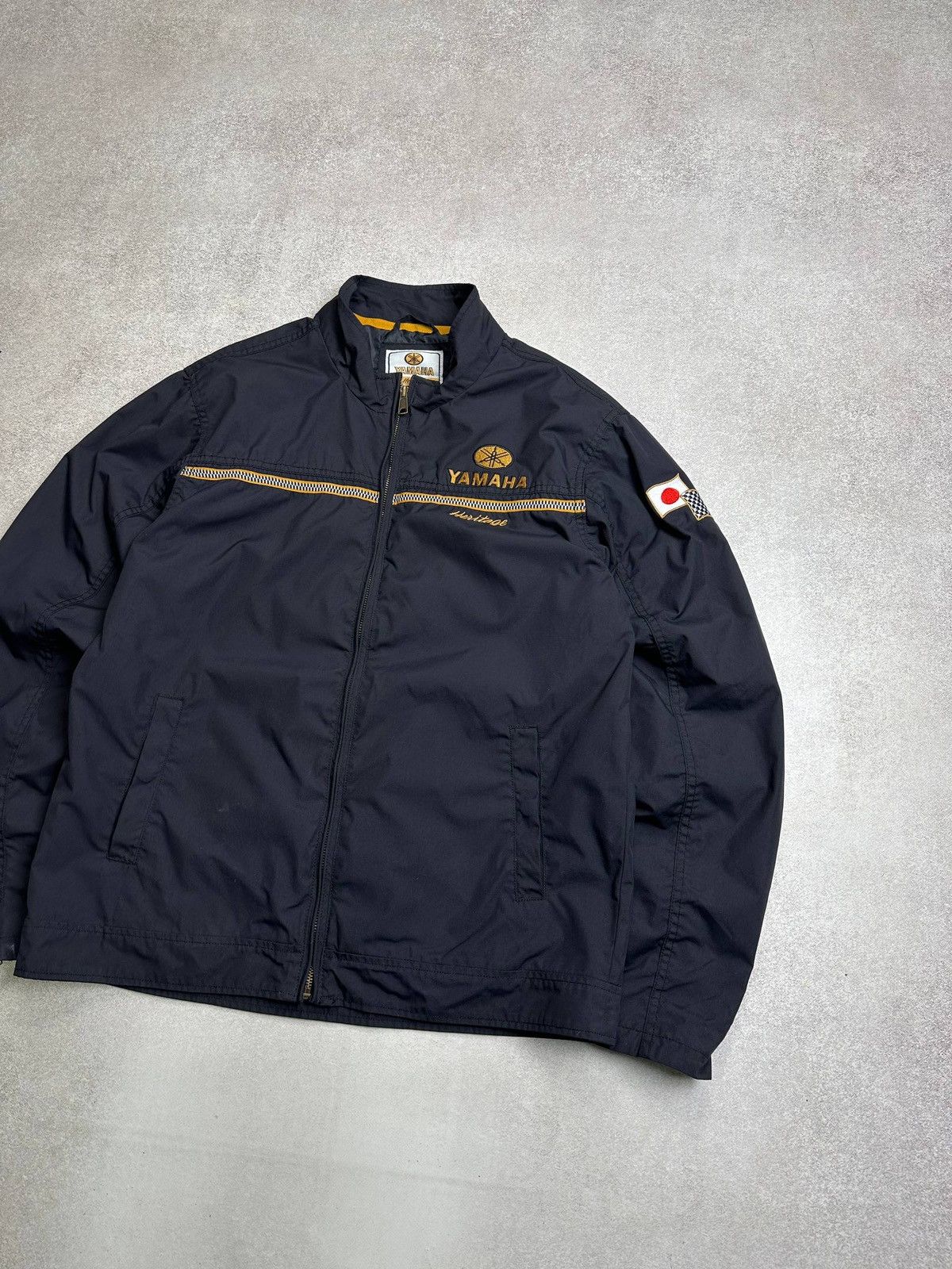 Yamaha Vintage Yamaha Racing Japanese Black Jacket Moto L Size US L / EU 52-54 / 3 - 2 Thumbnail
