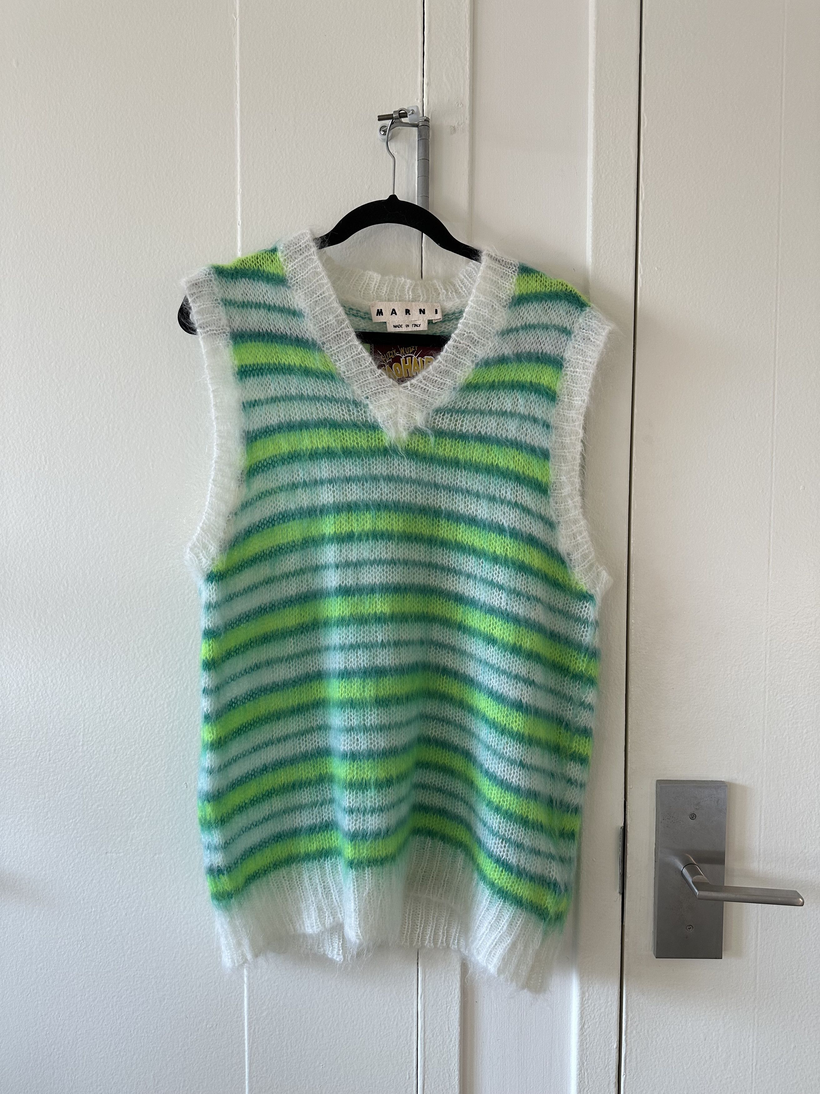 Marni Mohair Fuzzed Sweater
