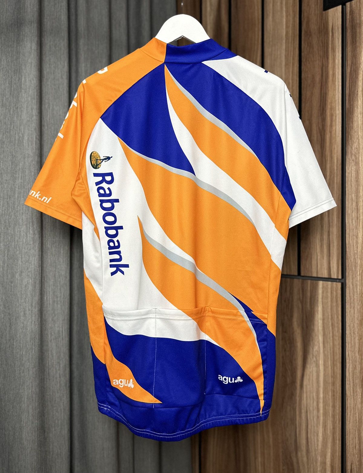 Vintage Rabobank Agu Vintage Cycling Bike Shirt Jersey Men's Size XL Size US XL / EU 56 / 4 - 2 Thumbnail