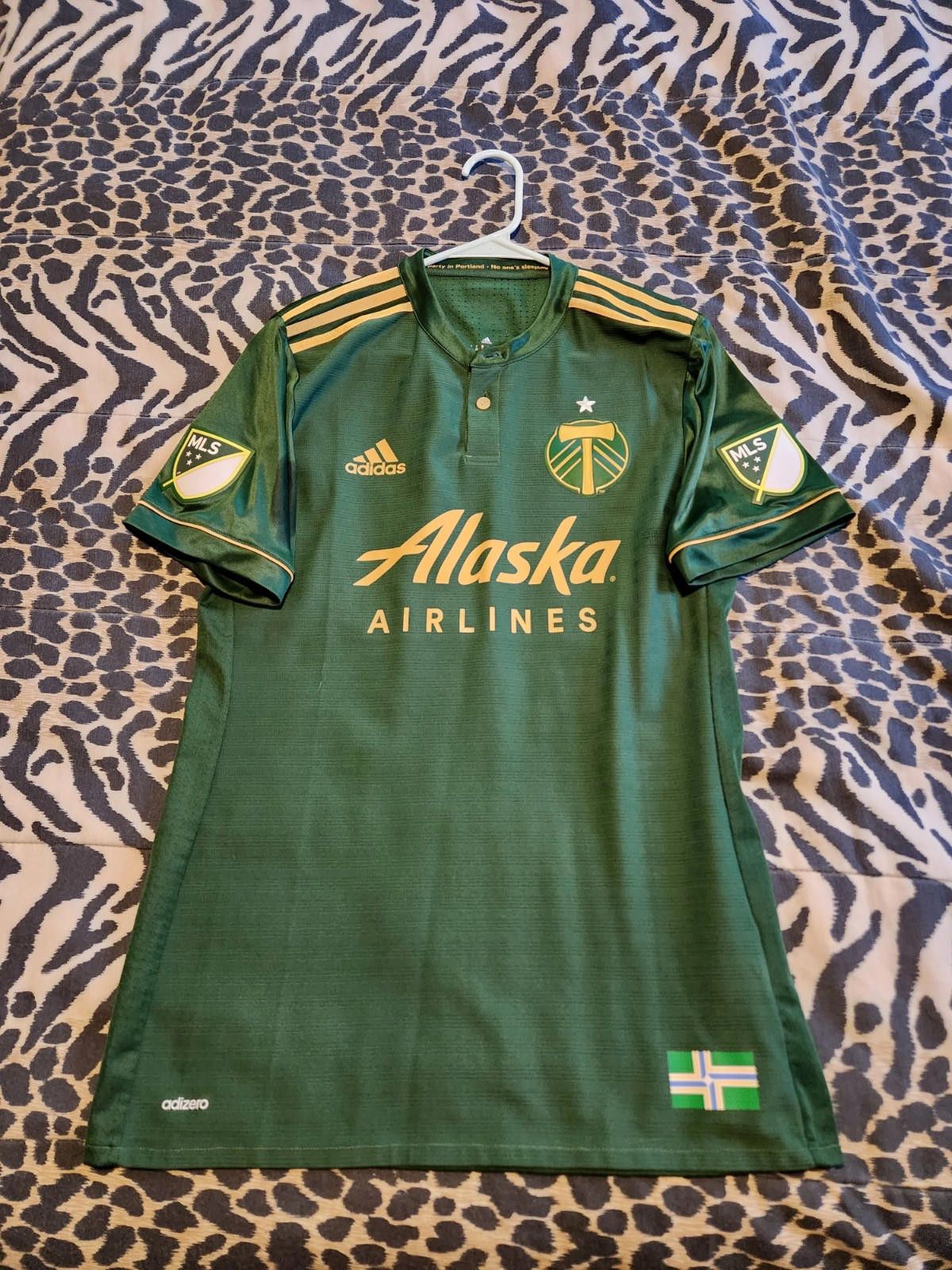 Adidas Portland Timbers 2018/2019 Adizero Soccer Jersey Size M Size US M / EU 48-50 / 2 - 2 Thumbnail