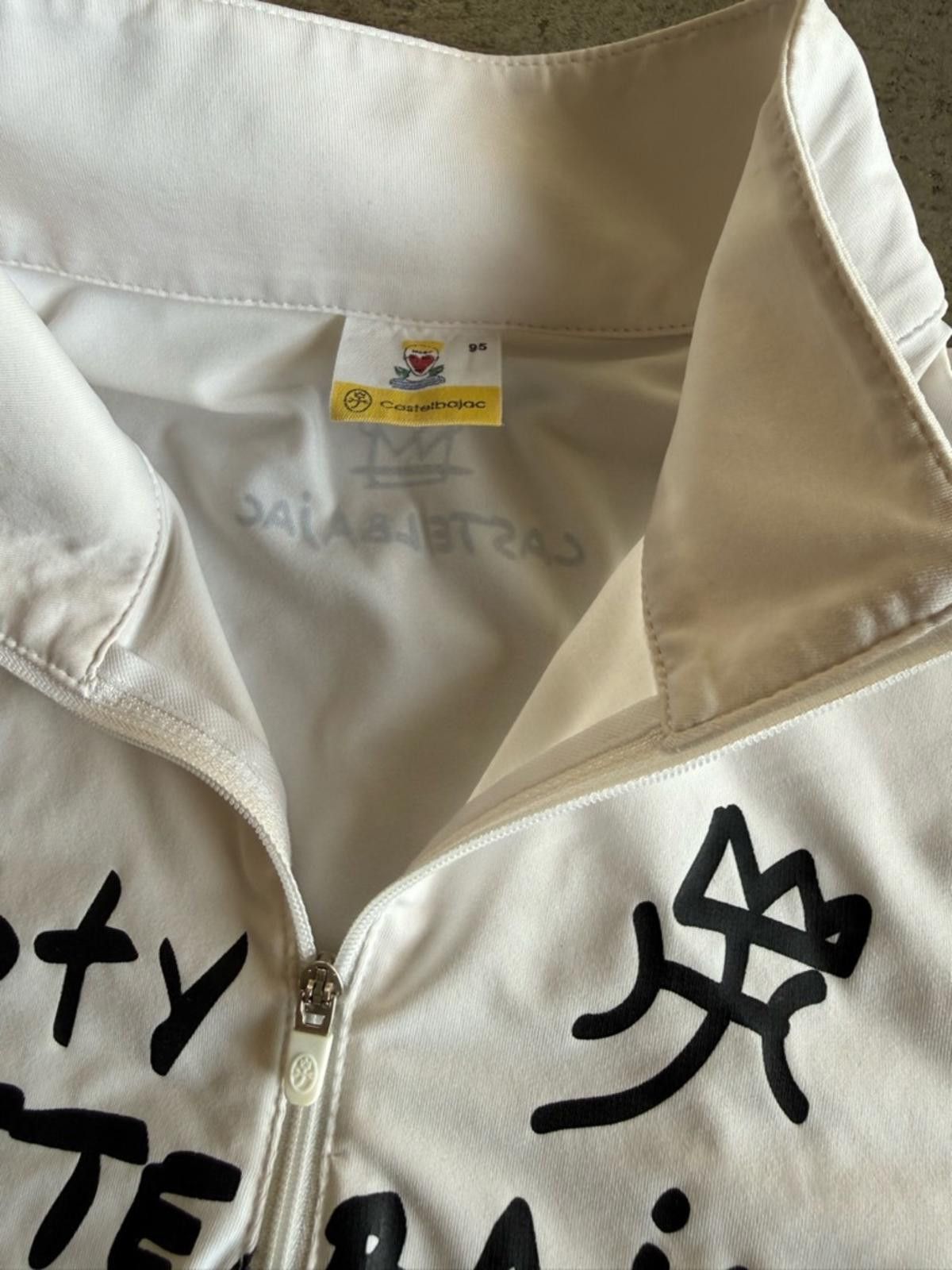 Jean Charles De Castelbajac Castelbajac / Graphic Zip Top / White Navy / Korean Brand Size S / US 4 / IT 40 - 5 Thumbnail