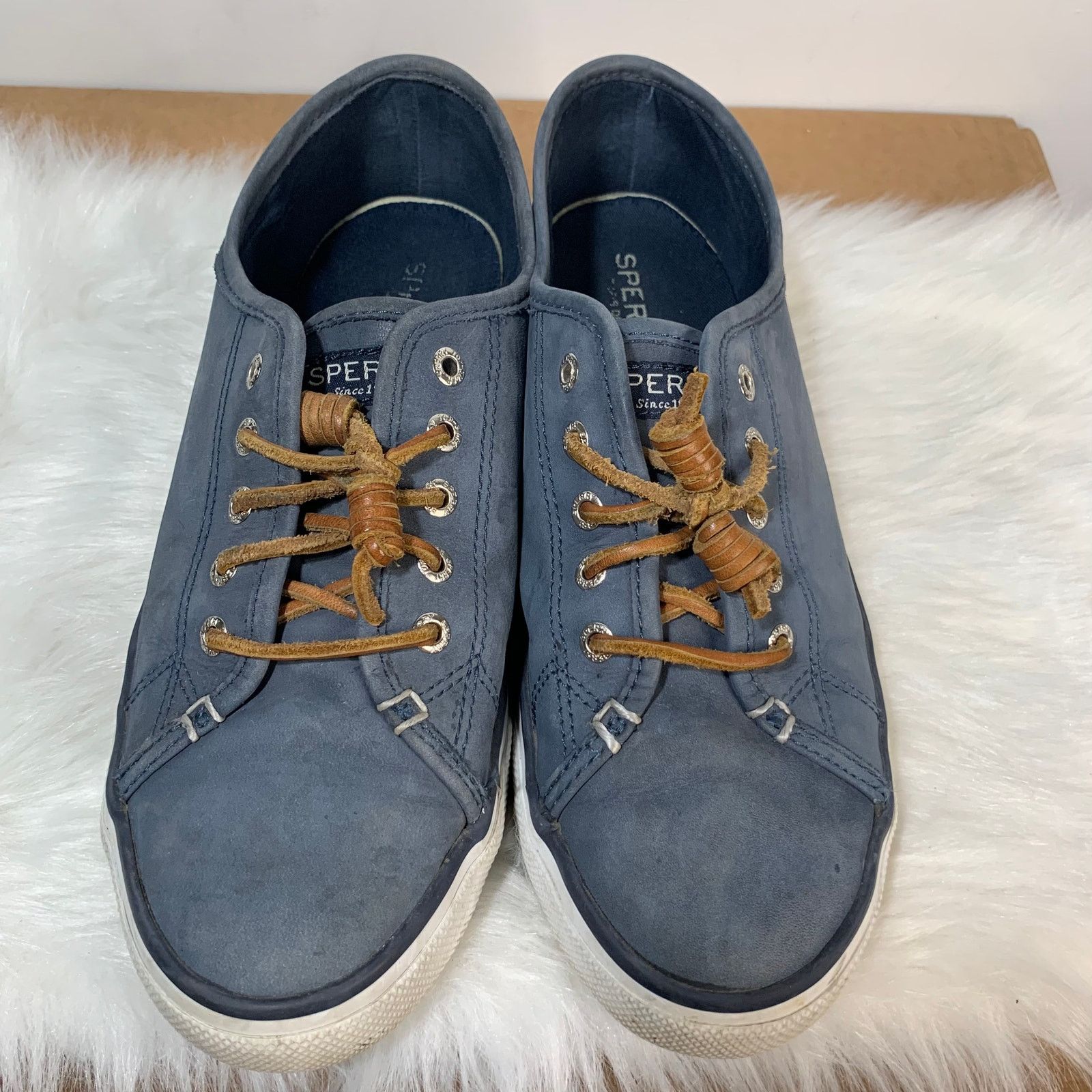 Sperry Sperry Women's Blue Boat Shoes Size 8 Size US 8 / IT 38 - 2 Thumbnail