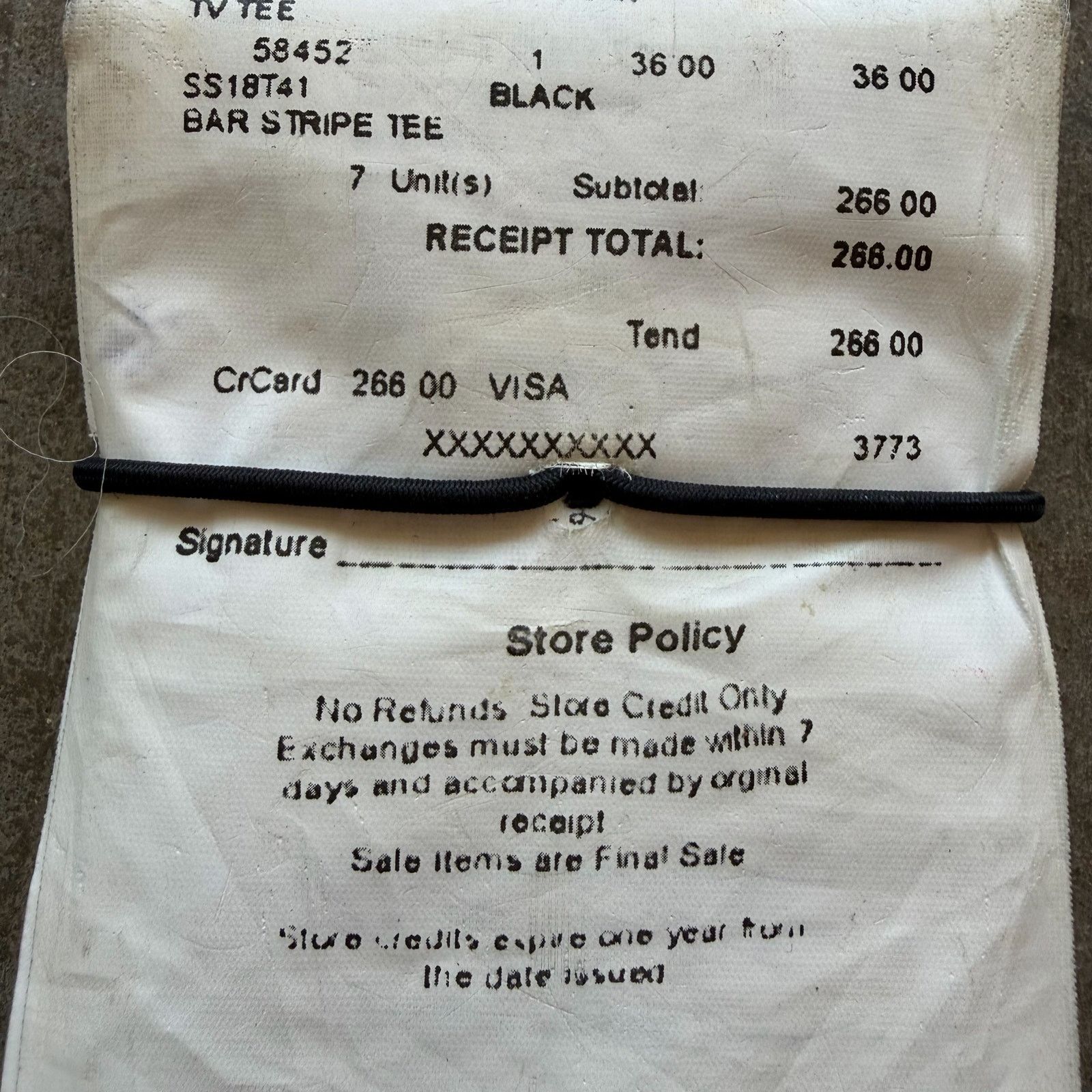 Supreme Supreme x MM6 Maison Margiela Receipt Wallet Size ONE SIZE - 3 Thumbnail