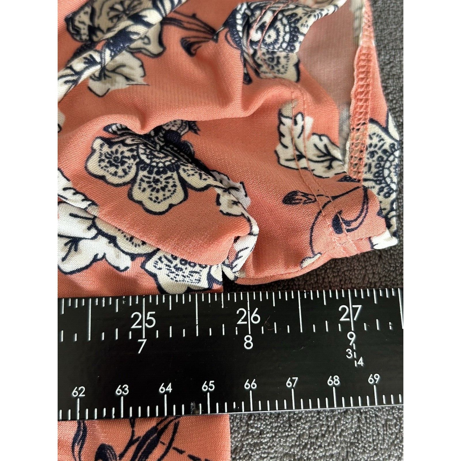 Other Cato Blouse Womens Plus Size 22/24W Coral/Creamsicle Color- Size 3XL / US 20-22 - 6 Thumbnail