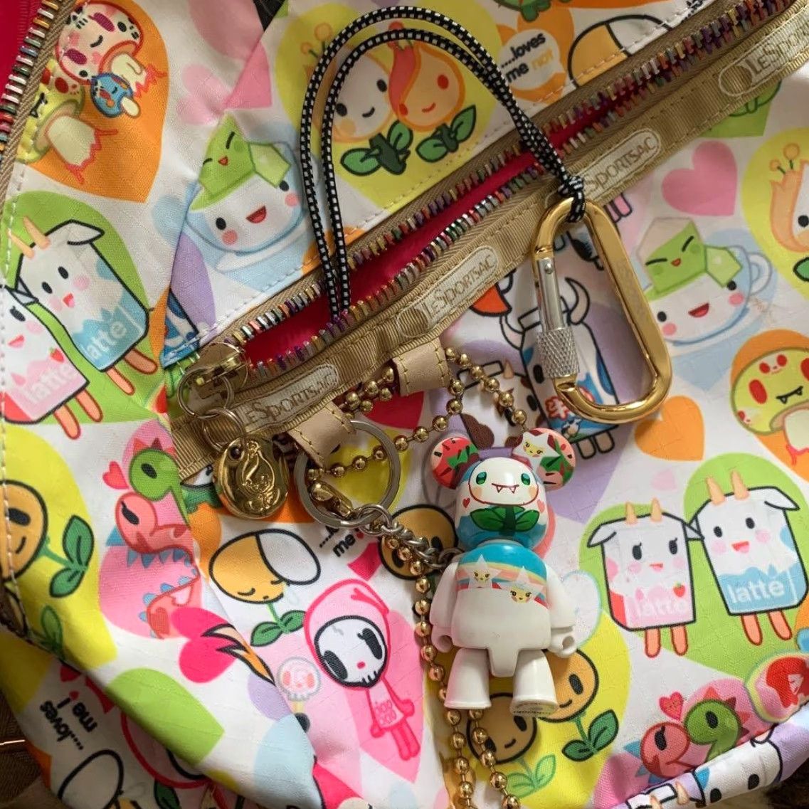 LeSportsac LeSportsac tokidoki Shoulder Bag Crossbody Bag Nylon Multicolor Zipper Crossbody Unisex Adults Bag Patterned Character Size ONE SIZE - 8 Thumbnail
