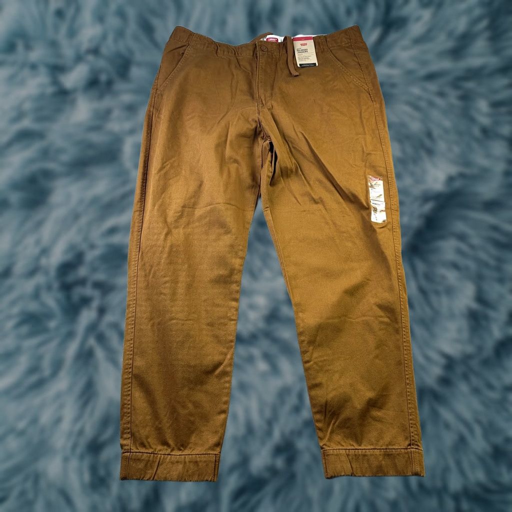 Levi's VINTAGE? No. Levi's Pants Regular Chino Pants XL Brown Men 5-Pocket Flat Front Zip Button Twill Casual Comfortable Shoes? Size US 36 / EU 52 - 1 Thumbnail