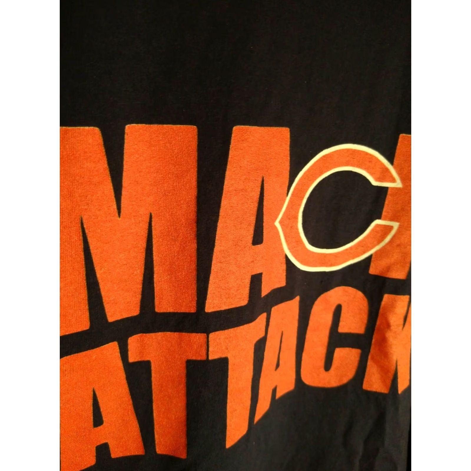 Gildan VINTAGE Chicago Bears Khalil Mack Attack Ladies XL T-shirt V-neck Blue 100% Cotton Gildan Short Sleeve Women’s Shirt Size XL / US 12-14 / IT 48-50 - 2 Thumbnail