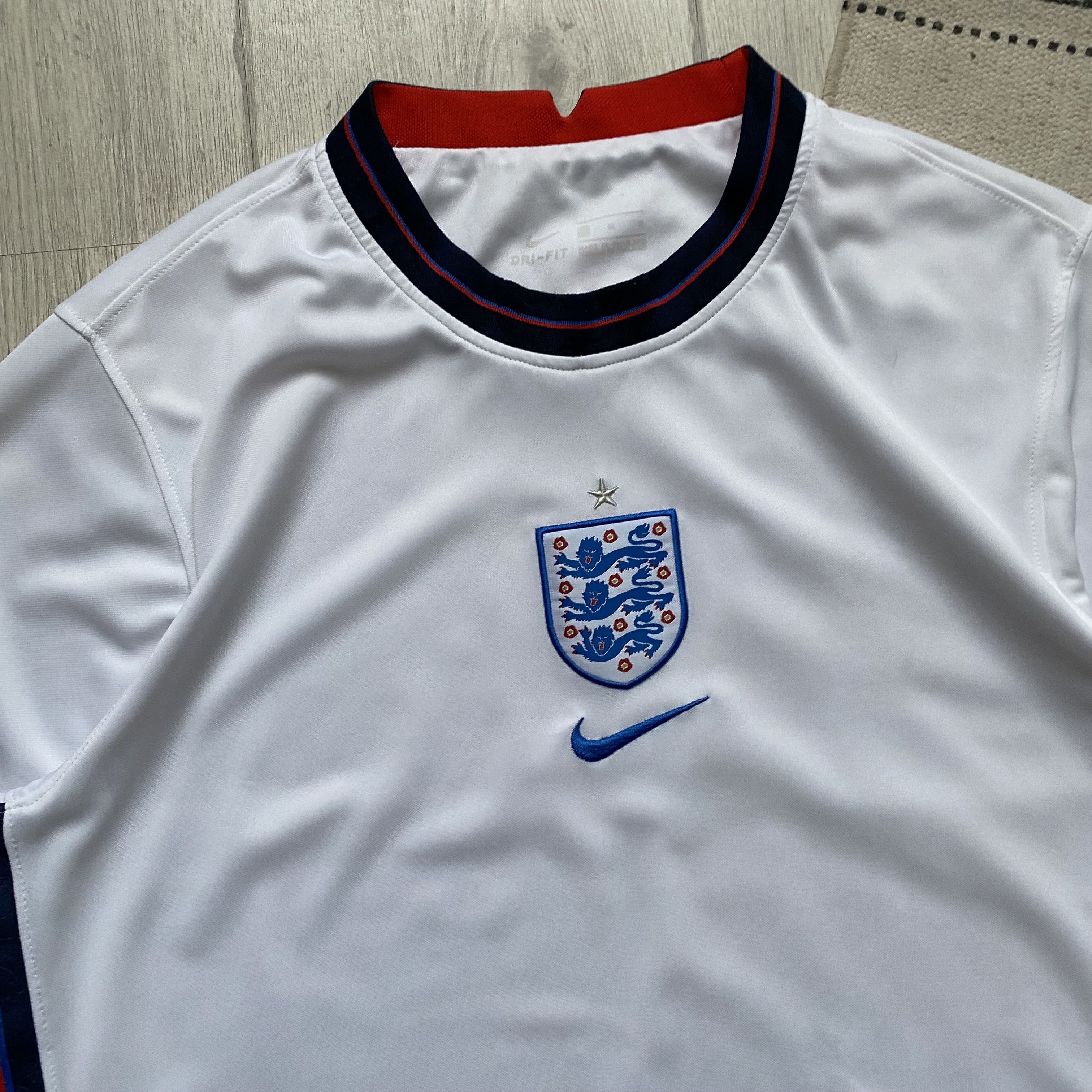 Nike ⚽️ Blockore Nike England Soccer jersey center logo Drill Size US M / EU 48-50 / 2 - 5 Thumbnail
