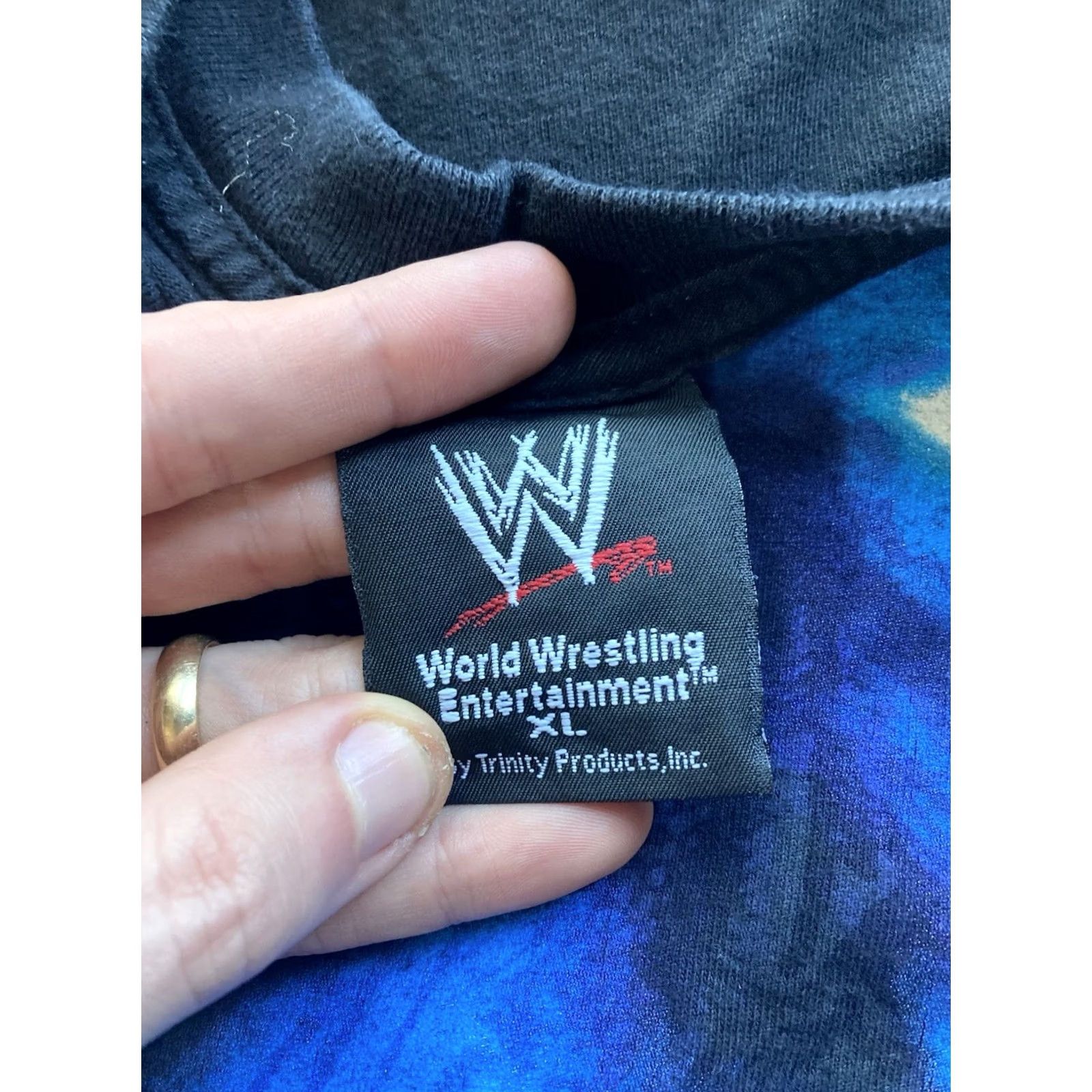 Doublet VINTAGE Undertaker WWE Wrestling Shirt Mens XL Double Sided Eternal Phenom 2002 Size US XL / EU 56 / 4 - 5 Thumbnail