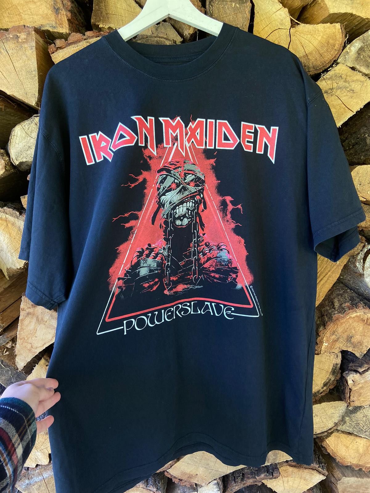 Iron Maiden IronMaiden Powerslave tshirt 1984 Size US L / EU 52-54 / 3 - 2 Thumbnail