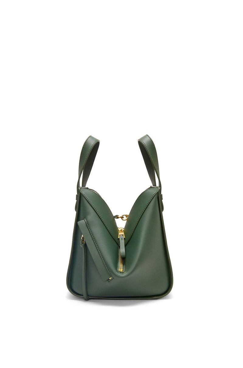 Loewe o1in1g0426 Size: OS / Compact Hammock Bag in Bottle Green Size ONE SIZE - 6 Thumbnail
