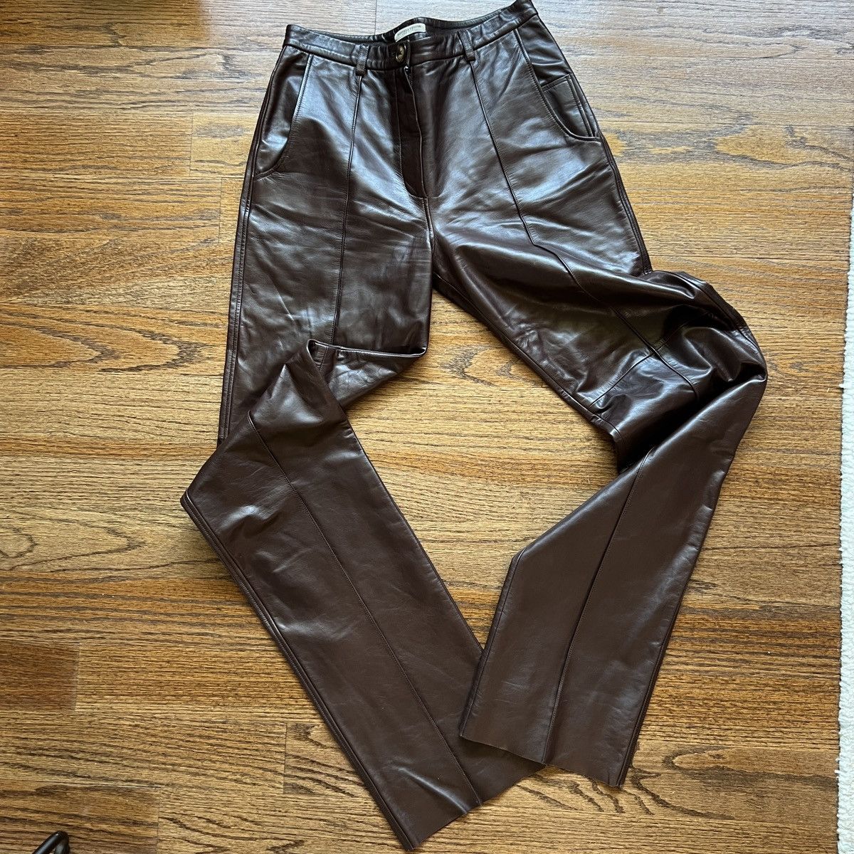 Bottega Veneta Brown Bottega Veneta Pants Size 27" / US 4 / IT 40 - 1 Thumbnail