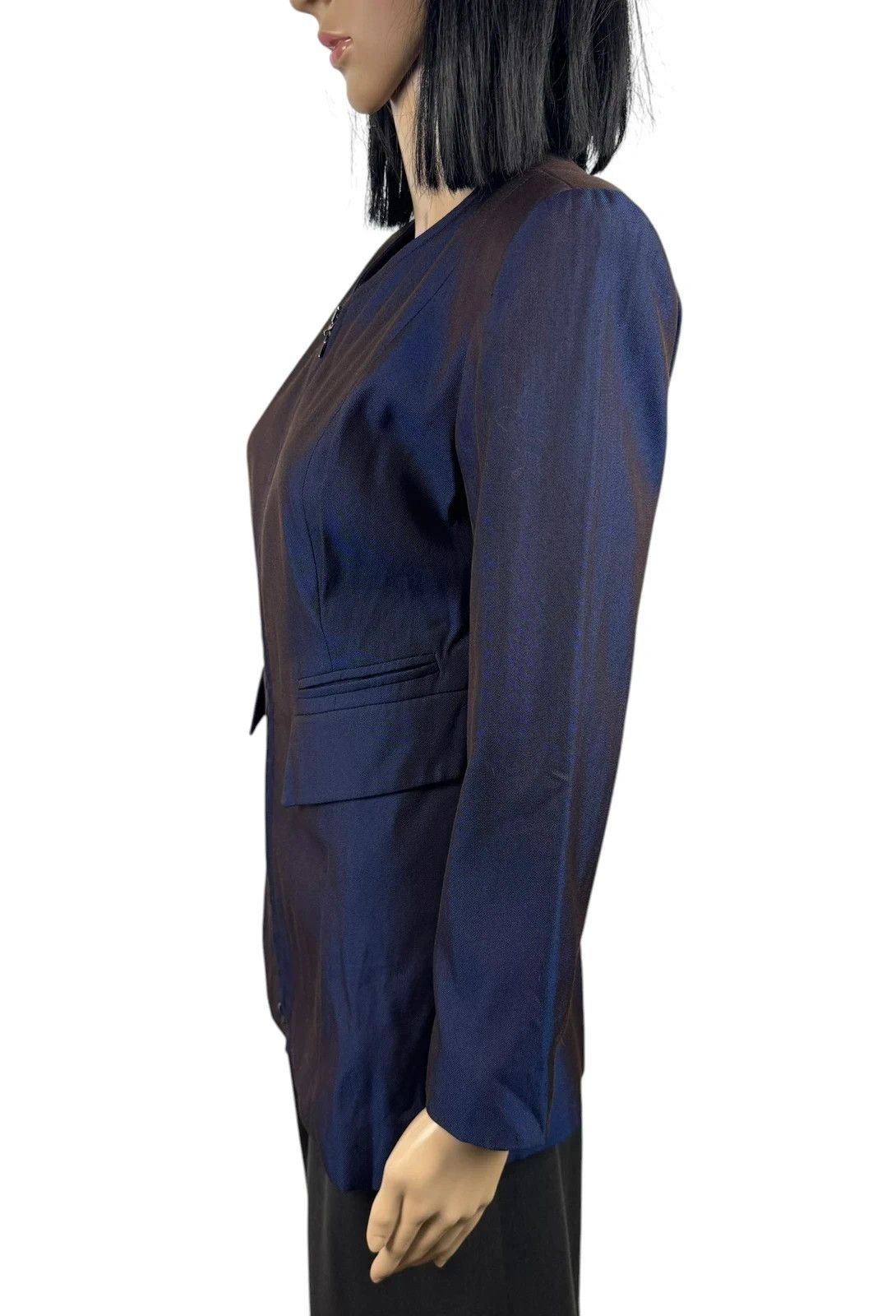 Claude Montana Claude Montana Wool Shimmer Jacket Vintage size 38 Size S / US 4 / IT 40 - 5 Thumbnail