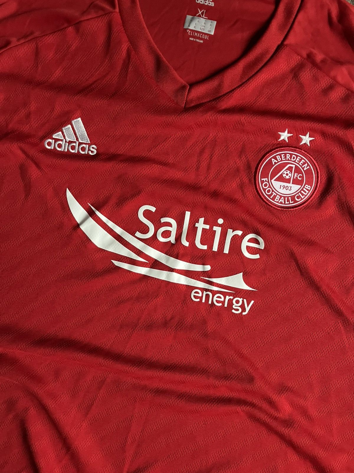 Adidas × Vintage Adidas FC Aberdeen Home 2017-2018 Football Soccer Jersey Size US XL / EU 56 / 4 - 2 Thumbnail