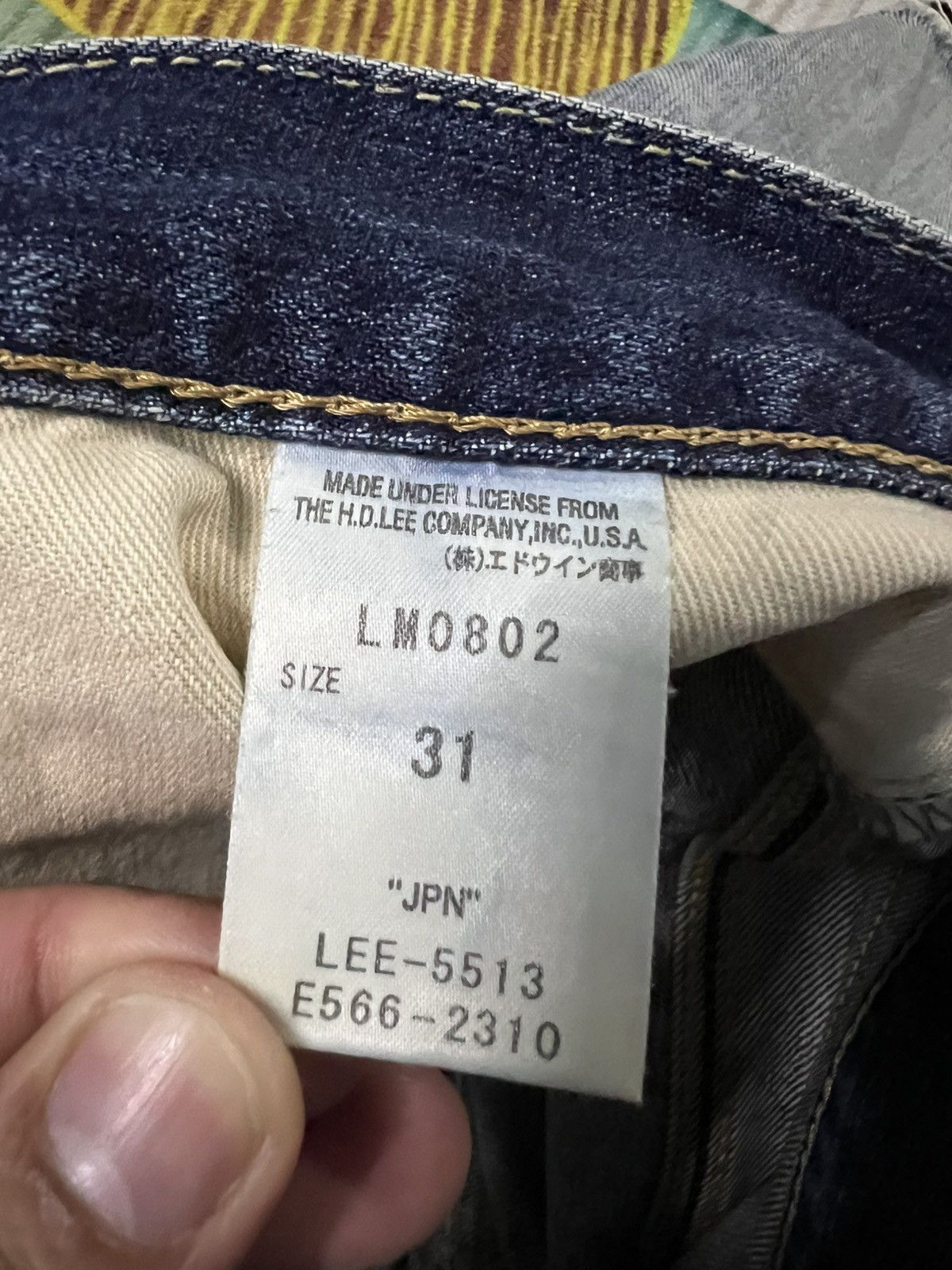 Japanese Brand × Jean × Lee 💥Flare💥Vintage Lee Rider Distressed Jean Size US 31 - 21 Thumbnail