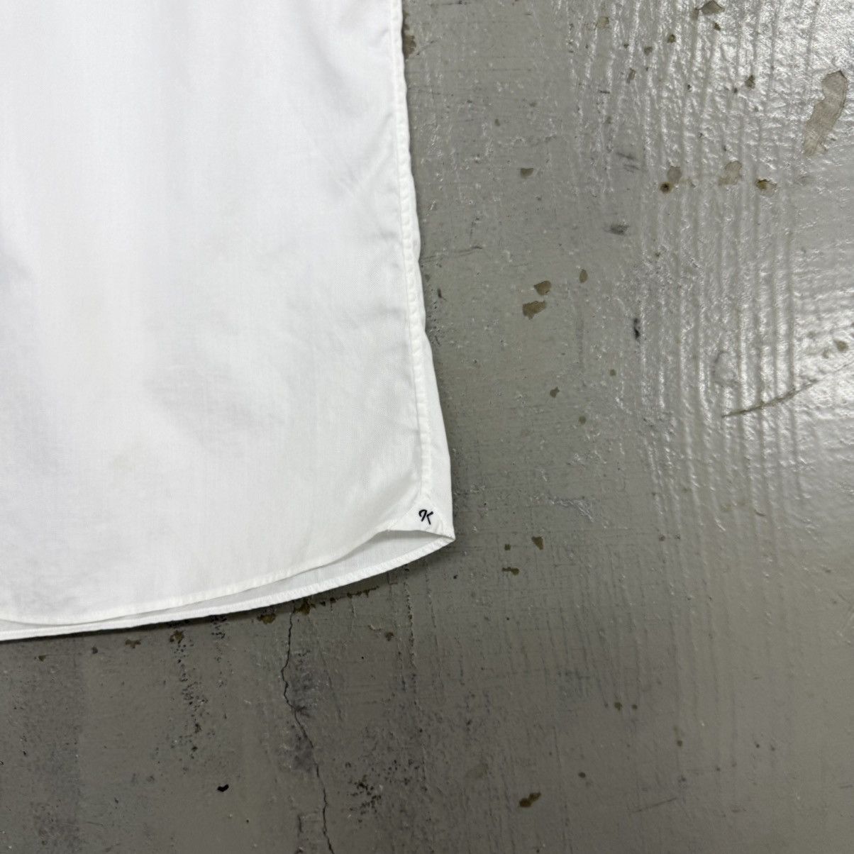 Maison Kitsune Kitsune White Margiela Style Button Up Poplin Shirt Size US L / EU 52-54 / 3 - 5 Thumbnail