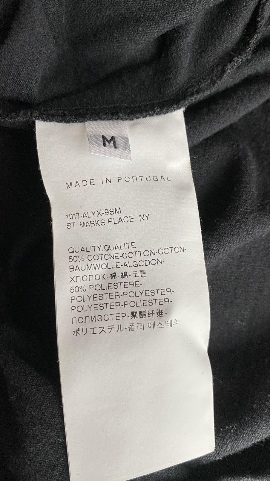 1017 ALYX 9SM 1017 ALYX 9SM Longsleeve Black size medium Size US M / EU 48-50 / 2 - 4 Thumbnail