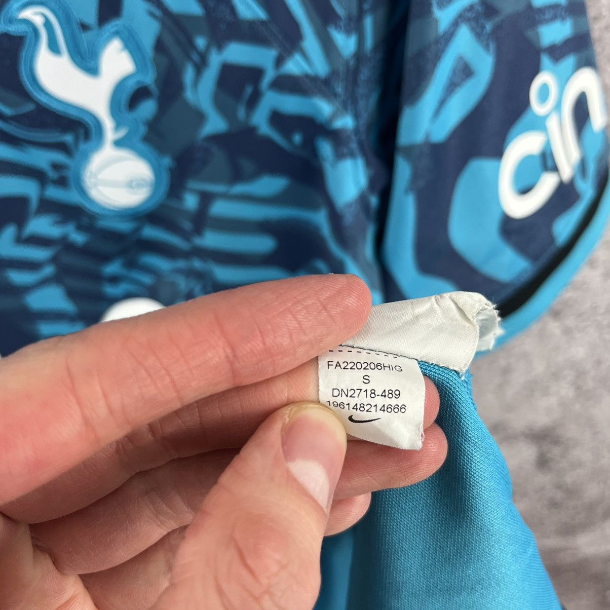Nike Nike Tottenham Hotspur 2022/2023 Third Soccer Jersey Size S Size US S / EU 44-46 / 1 - 12 Thumbnail