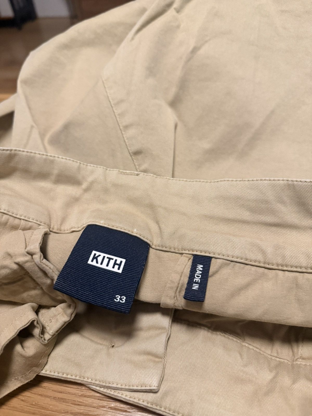 Kith Kith Cotton Twill Almont Pant 33 beige Size US 33 - 4 Thumbnail