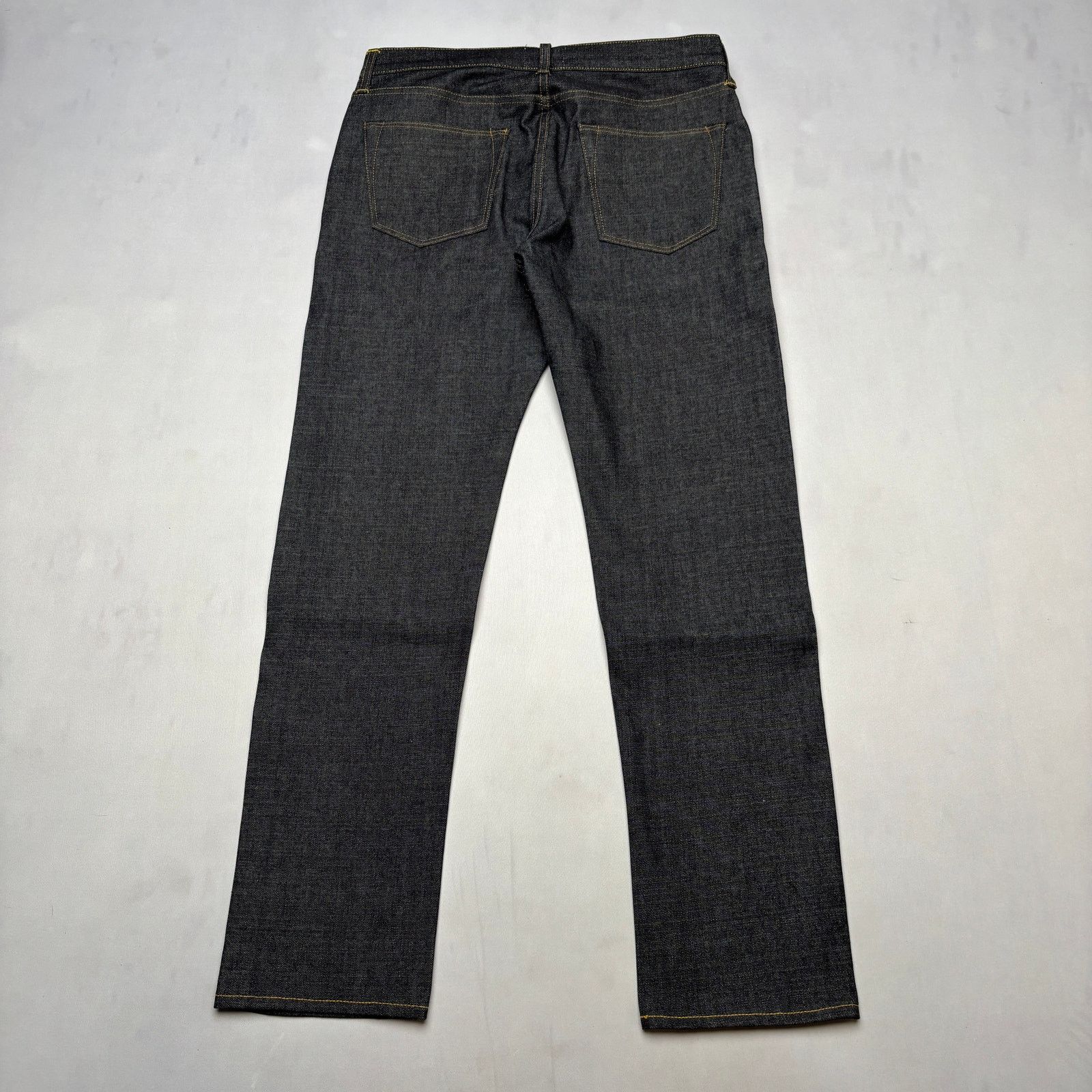 Sid Mashburn $295 Sid Mashburn Japanese Selvedge Rigid Denim 34x32 Jeans Size US 34 / EU 50 - 3 Thumbnail