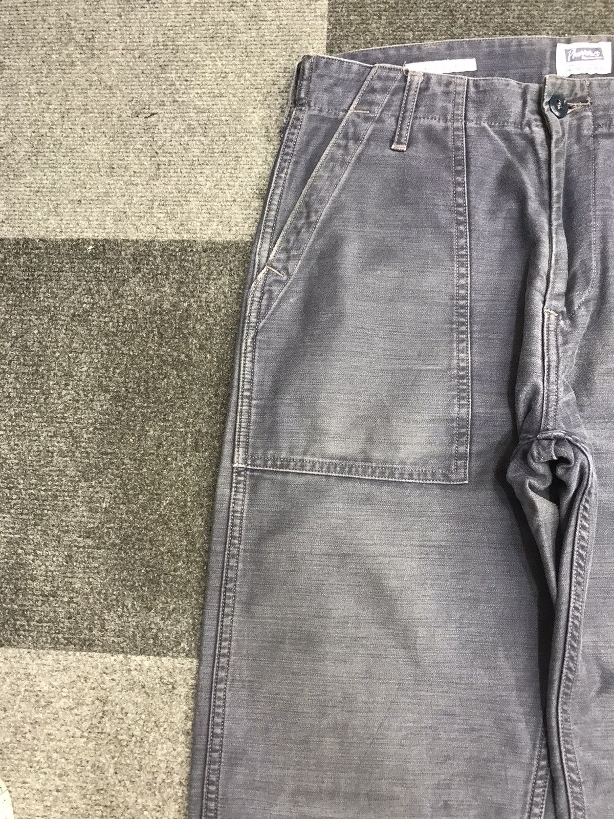 Japanese Brand 💥MILITARY Style💥Pherrows Japan Baker Pant F70 Size US 30 / EU 46 - 3 Thumbnail