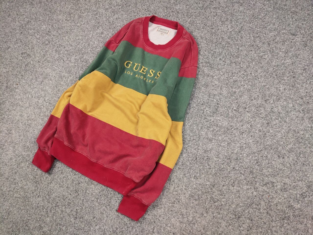 Guess Guess x Asap Rocky Los Angeles Crew Multicolor Sweatshirts Size US S / EU 44-46 / 1 - 3 Thumbnail