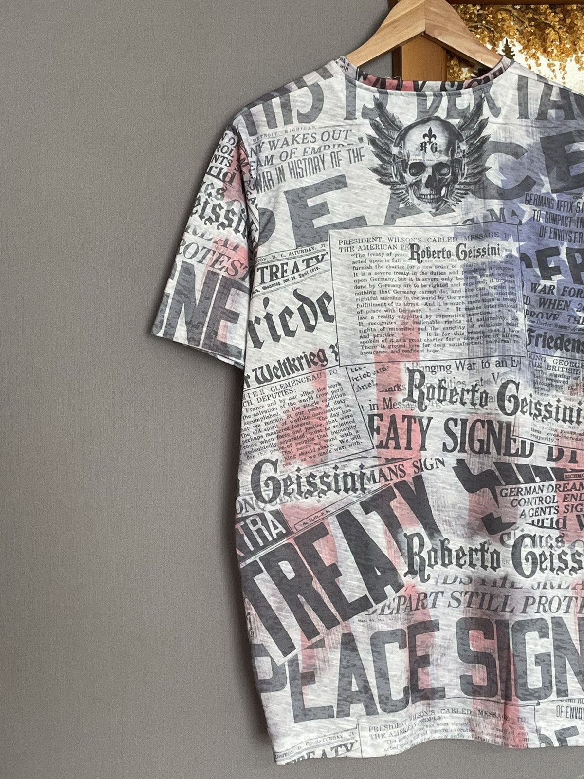 Vintage Affliction Rock Revival Skull Tribal All Over Print Tee y2k Size US L / EU 52-54 / 3 - 10 Thumbnail