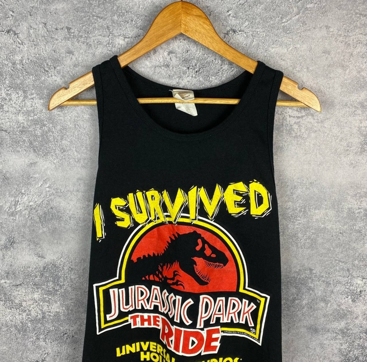 Vintage Jurassic Park The Ride Vintage 1996 Tank Top Men's Size L ` Size US L / EU 52-54 / 3 - 2 Thumbnail
