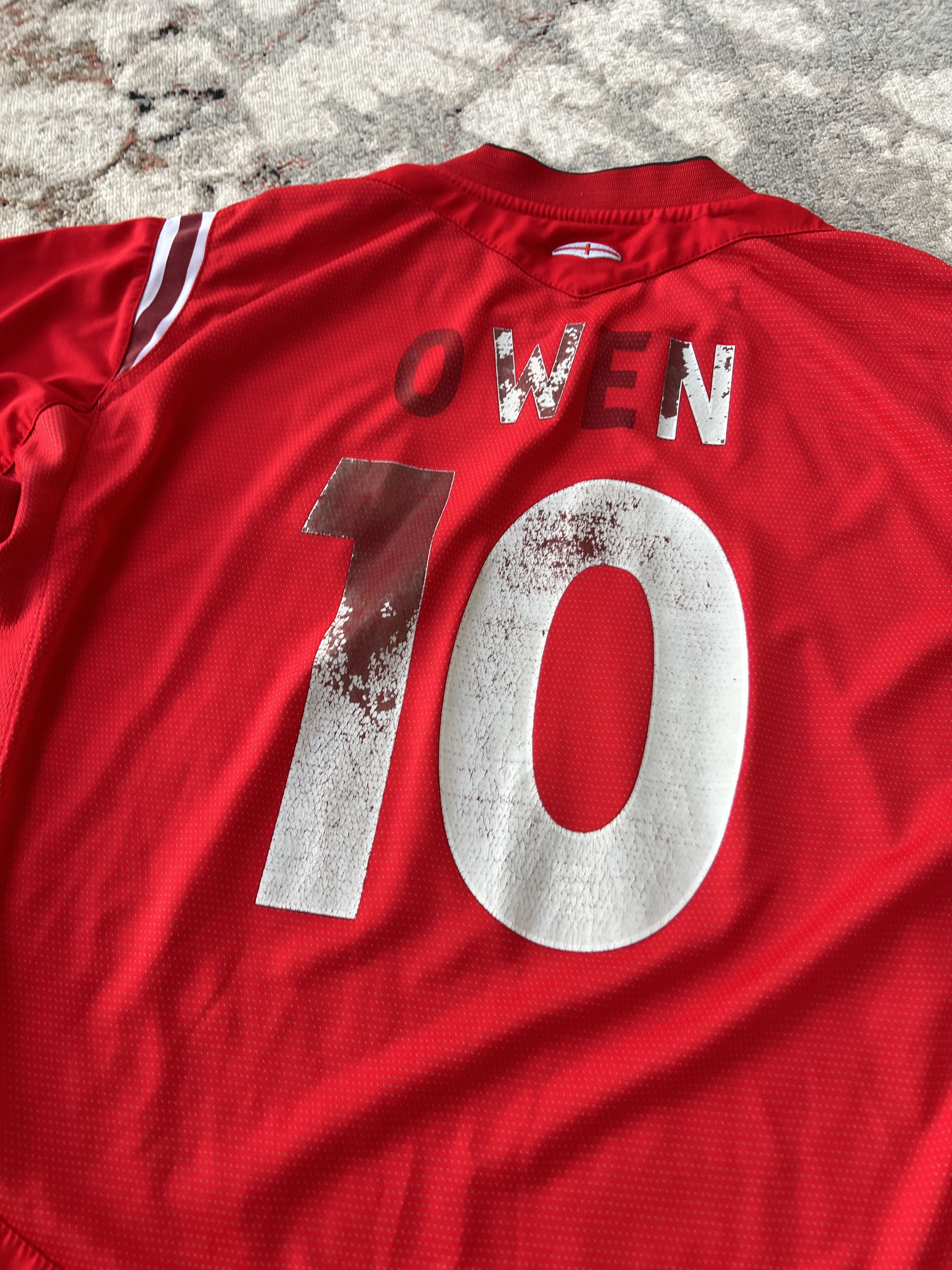 Umbro Umbro Owen 10 England Football Jersey Size US XL / EU 56 / 4 - 2 Thumbnail