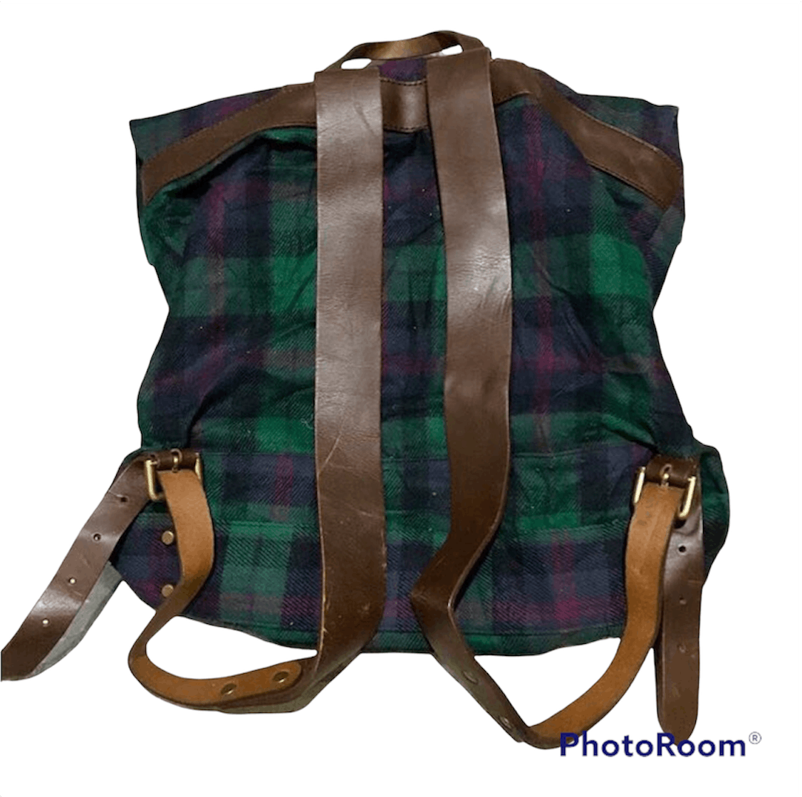 Genuine Leather Bybyo Wool Leather Backpack Size ONE SIZE - 3 Thumbnail