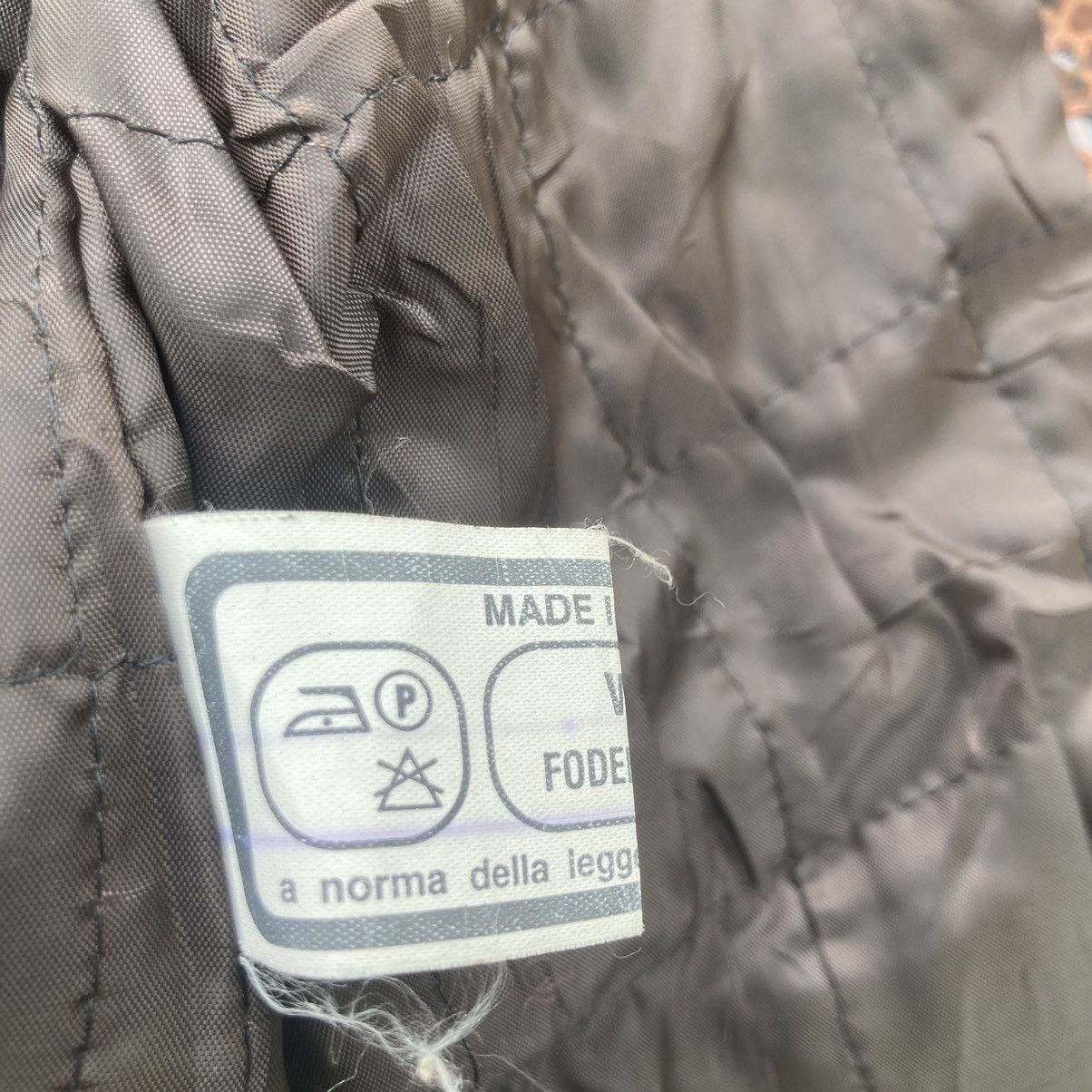 VINTAGE MAXIMA VERA PELLE SNAKE DESIGN LEATHER JACKET