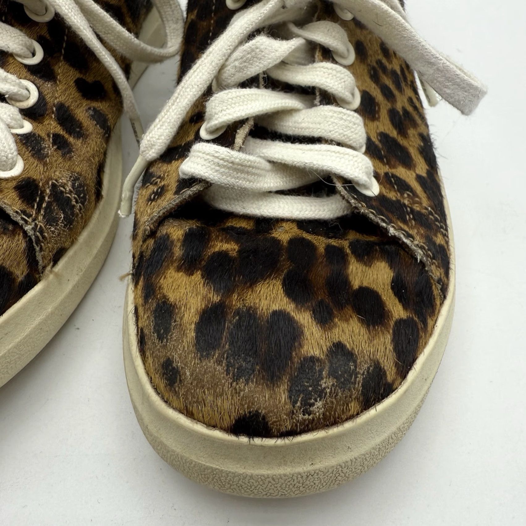 Tory Burch Tory Burch Howell Court Spotted Leopard Brown Haircalf Sneakers Size 6 M Women Shoes Sneaker Multicolor 90s Shoes Womens Size US 6 / IT 36 - 3 Thumbnail
