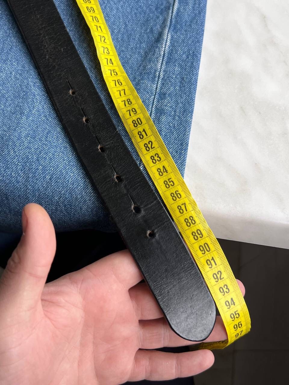 Dolce & Gabbana Vintage Dolce Gabbana Belt Steel Buckle D&G JEANS 1990s Y2K Size ONE SIZE - 14 Thumbnail