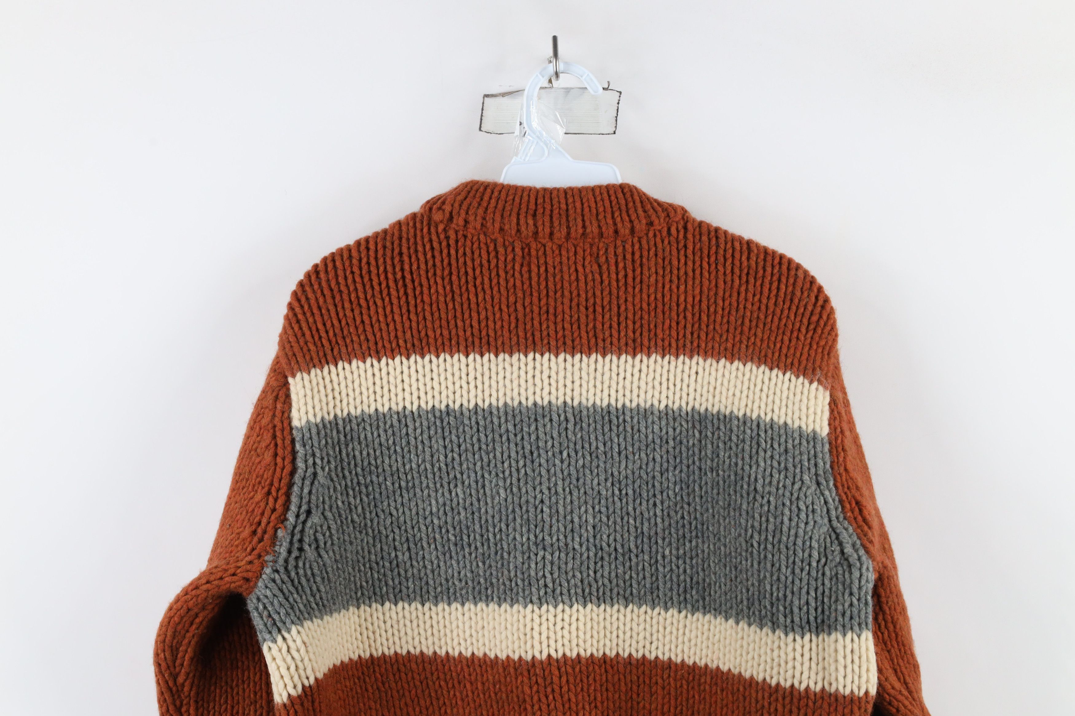 American Eagle Outfitters × Vintage Vintage 90s American Eagle Outfitters Lambswool Knit Sweater Size M / US 6-8 / IT 42-44 - 8 Thumbnail