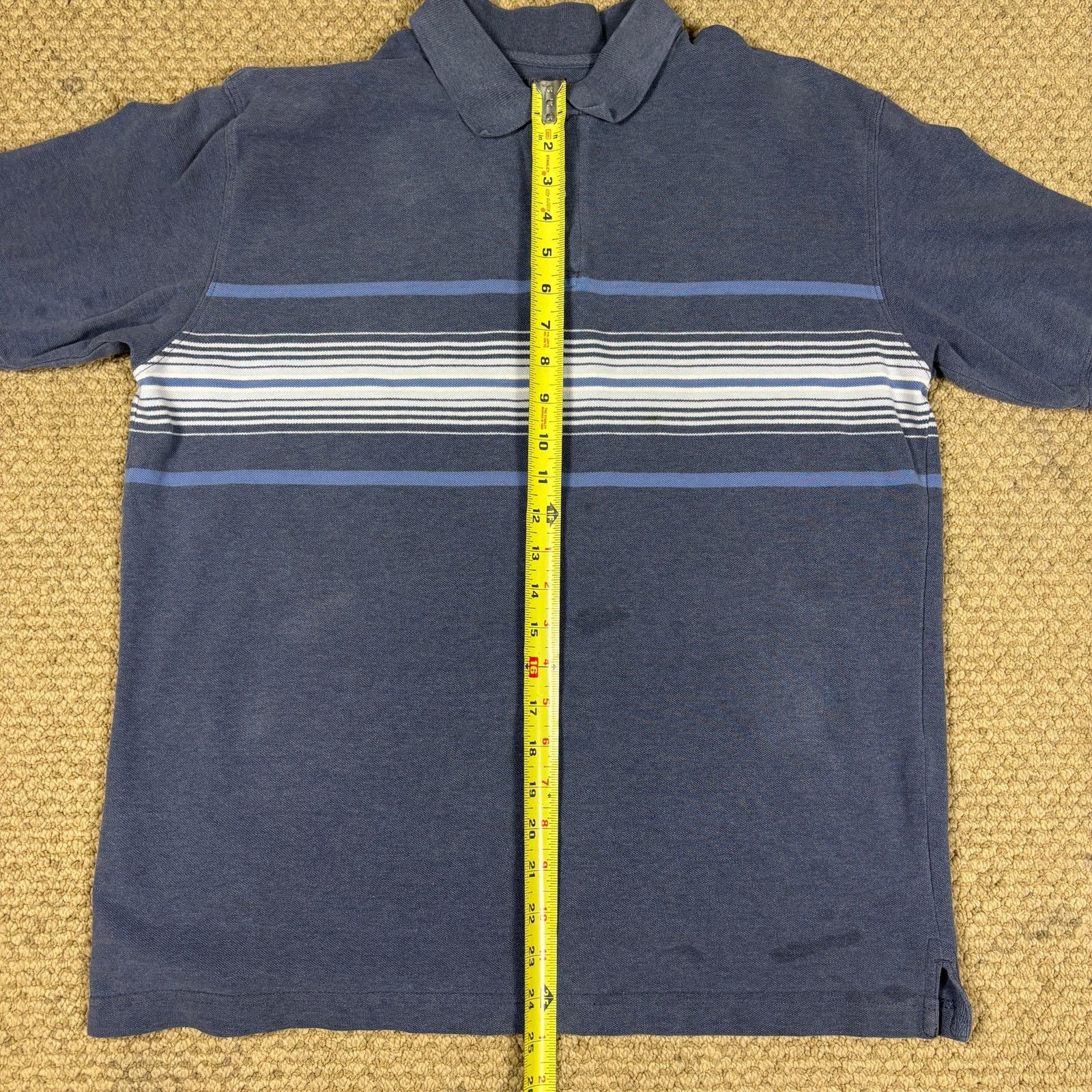 Cherokee y2k 2000s style striped Cherokee polo mens large casual Size US L / EU 52-54 / 3 - 6 Thumbnail