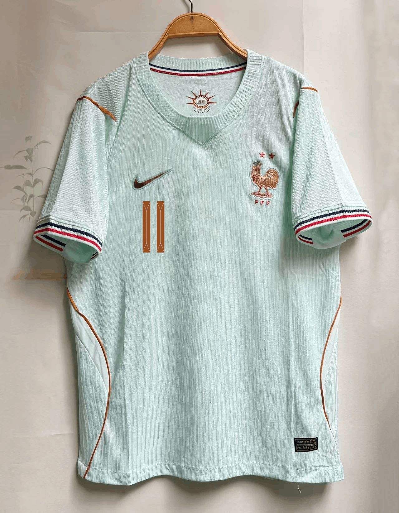 2026 World Cup France Player #11 Michael Olise Jersey Away