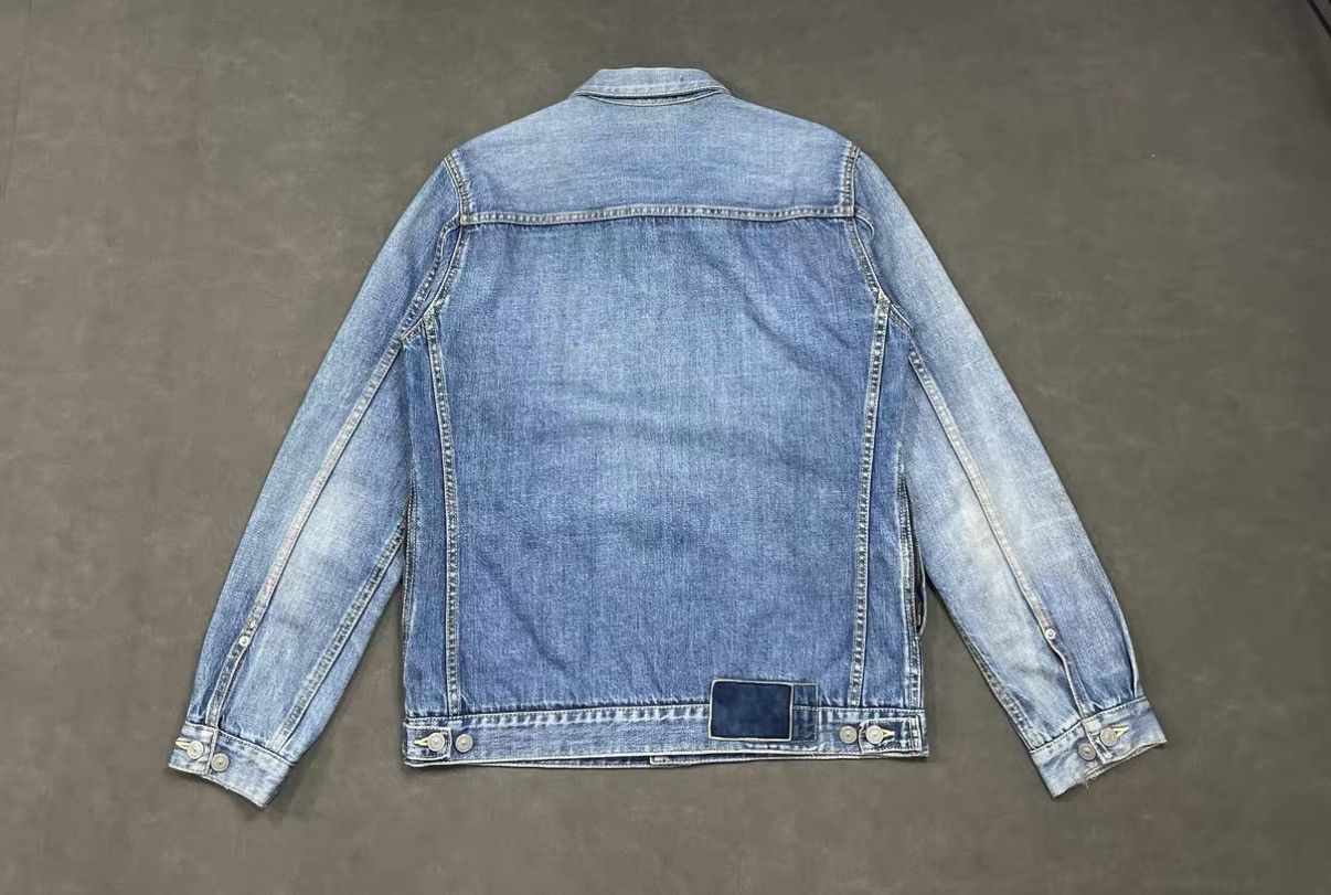 Visvim VISVIM SS 101 JKT DMGD Washed Denim Jacket J16 Size US M / EU 48-50 / 2 - 2 Thumbnail