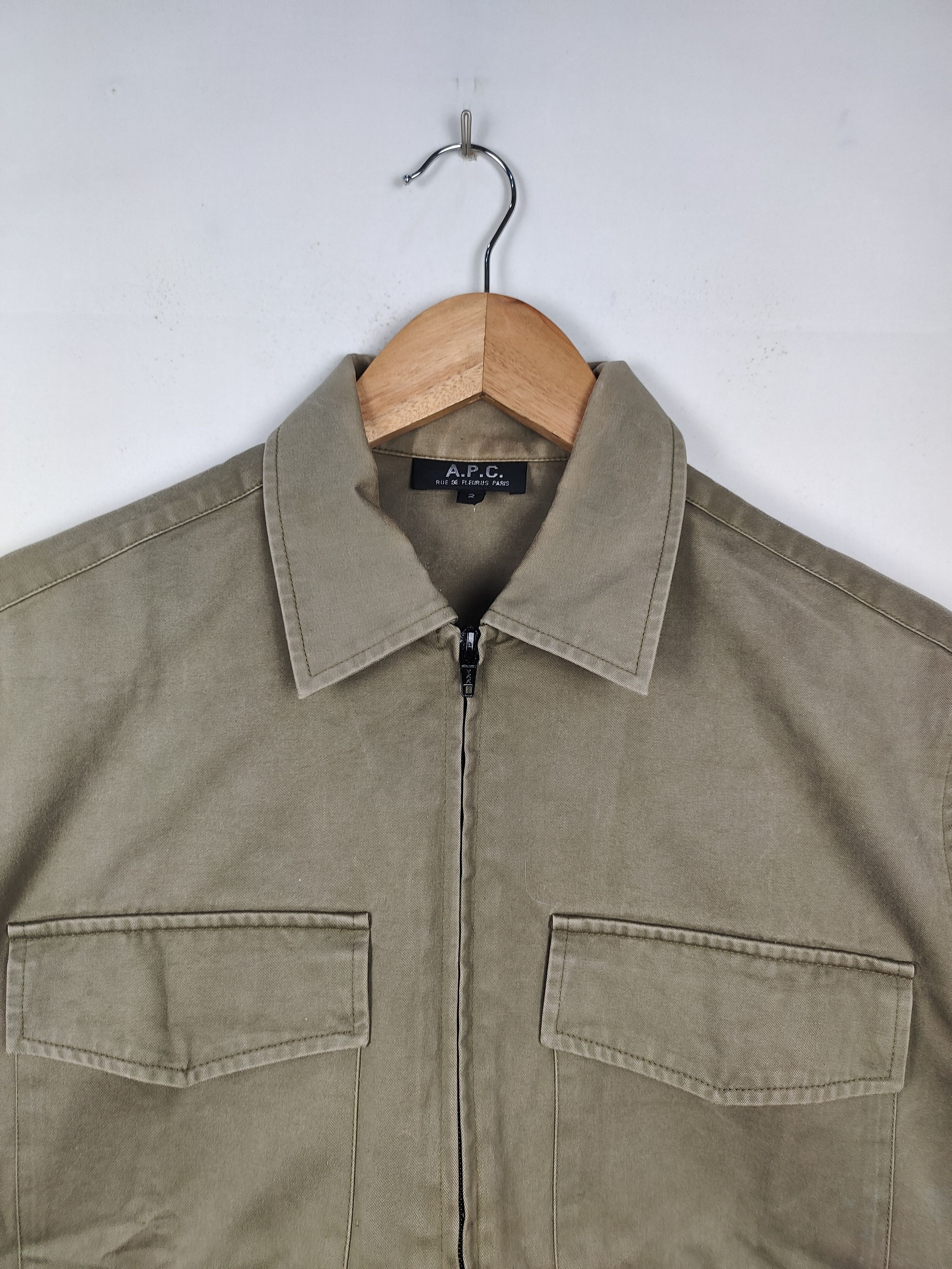 A.P.C. × Vintage Vintage A.P.C Worker Jacket Size US M / EU 48-50 / 2 - 2 Thumbnail