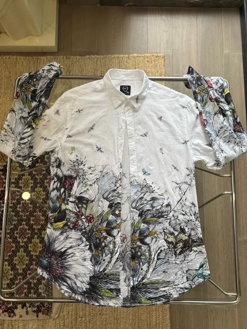 Alexander McQueen Alexander Mcqueen Floral insect print shirt Size US M / EU 48-50 / 2 - 4 Thumbnail