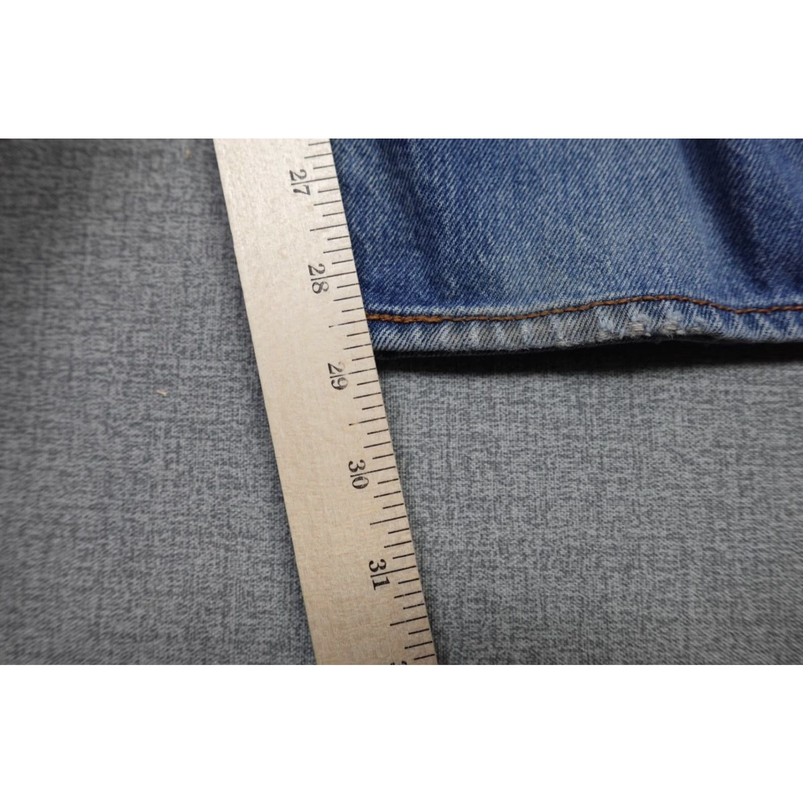 Levi's Levi's 501 Jeans Mens 34x29 Blue Straight Regular Fit Button Fly 5-Pocket Designers Denim Jeans USA Theme Mens Size US 34 / EU 50 - 5 Thumbnail