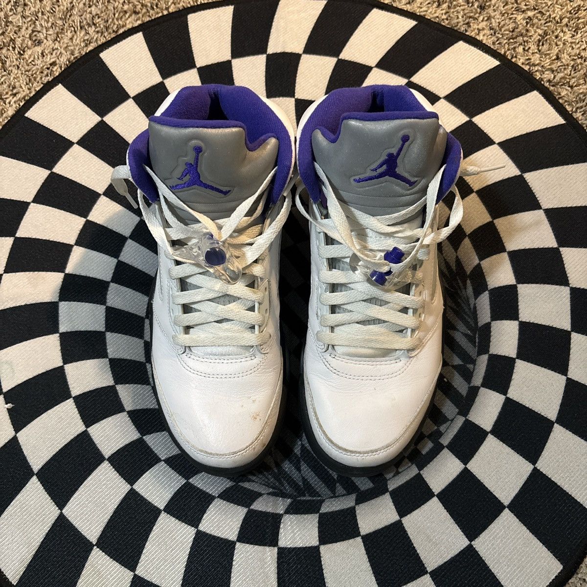 Jordan Brand concord grape 5s Size US 8 / EU 41 - 3 Thumbnail