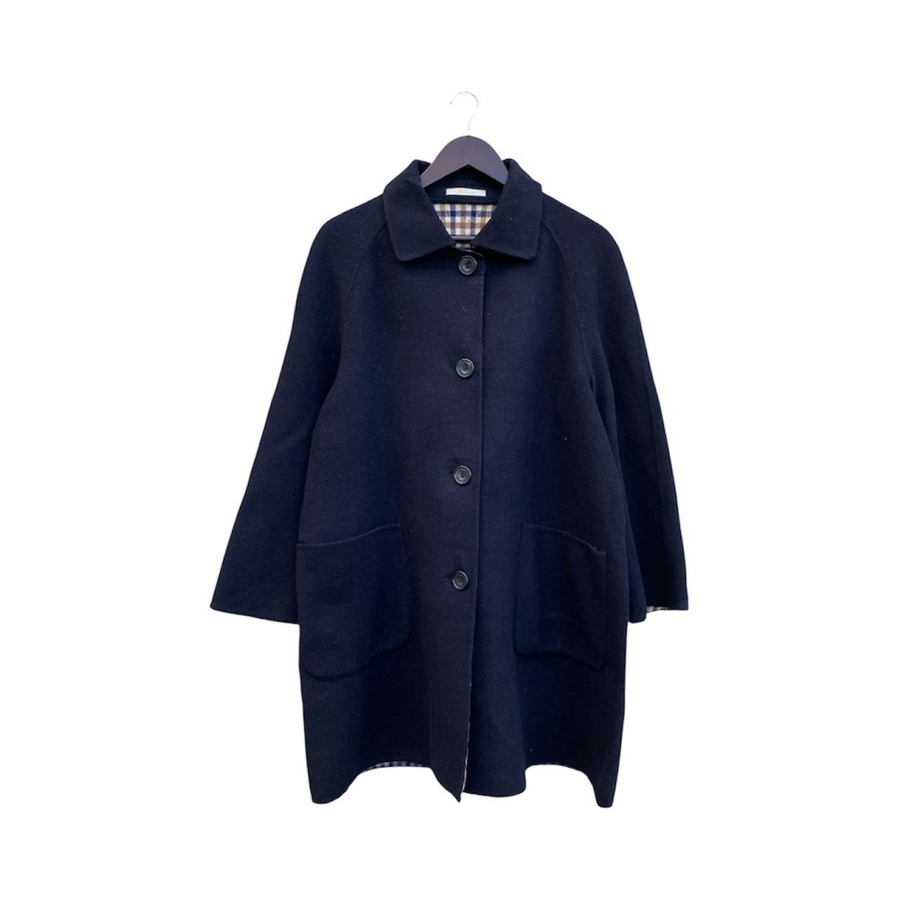 Aquascutum Aquascutum Wool Long Coat Size M / US 6-8 / IT 42-44 - 1 Thumbnail