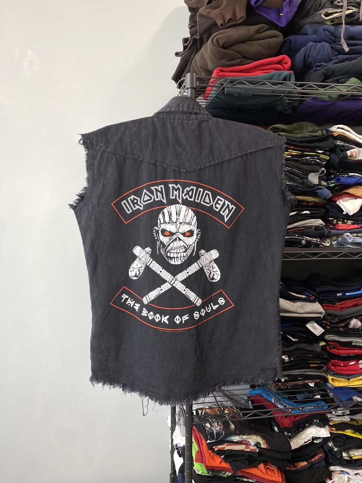 Band Tees Vintage Style Iron Maiden Jeans Vests T Shirt Y2K Size US M / EU 48-50 / 2 - 1 Thumbnail