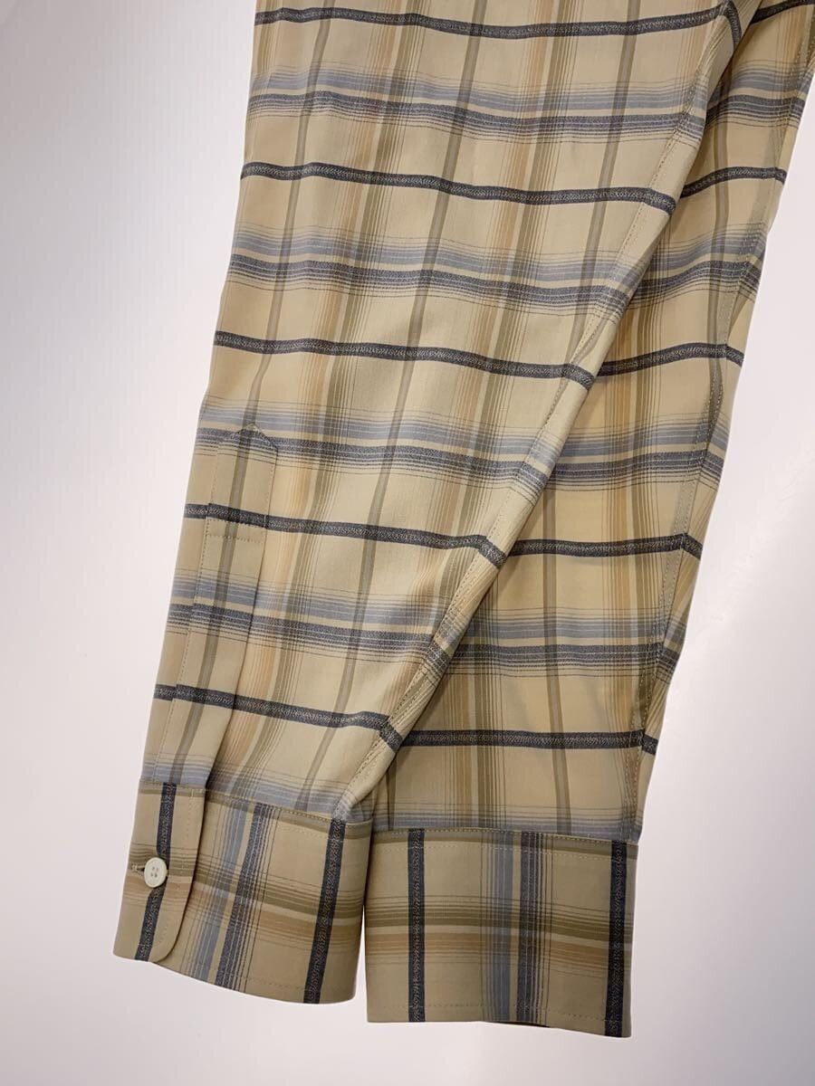 Auralee Beige Super Light Wool Check Shirt 24ss Size US XL / EU 56 / 4 - 4 Thumbnail