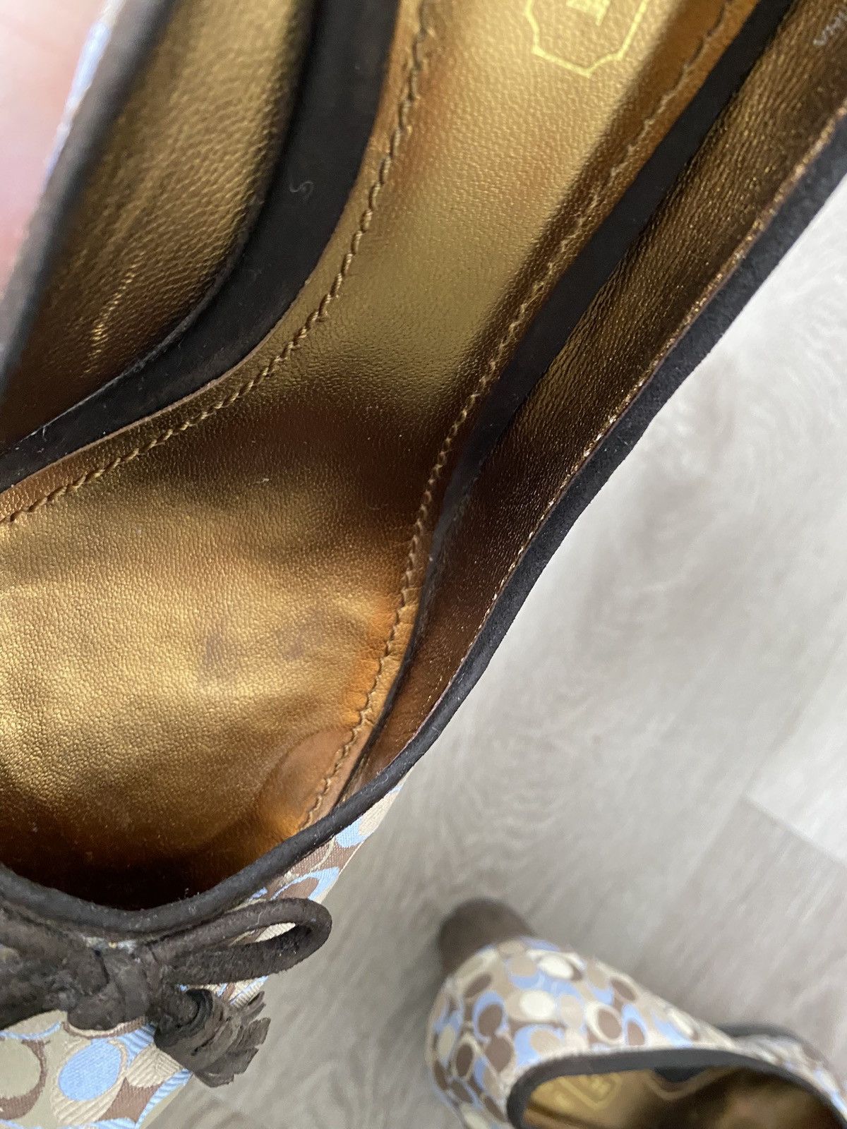 Coach Coach Irene mini C wedges. Size US 8 / IT 38 - 6 Thumbnail