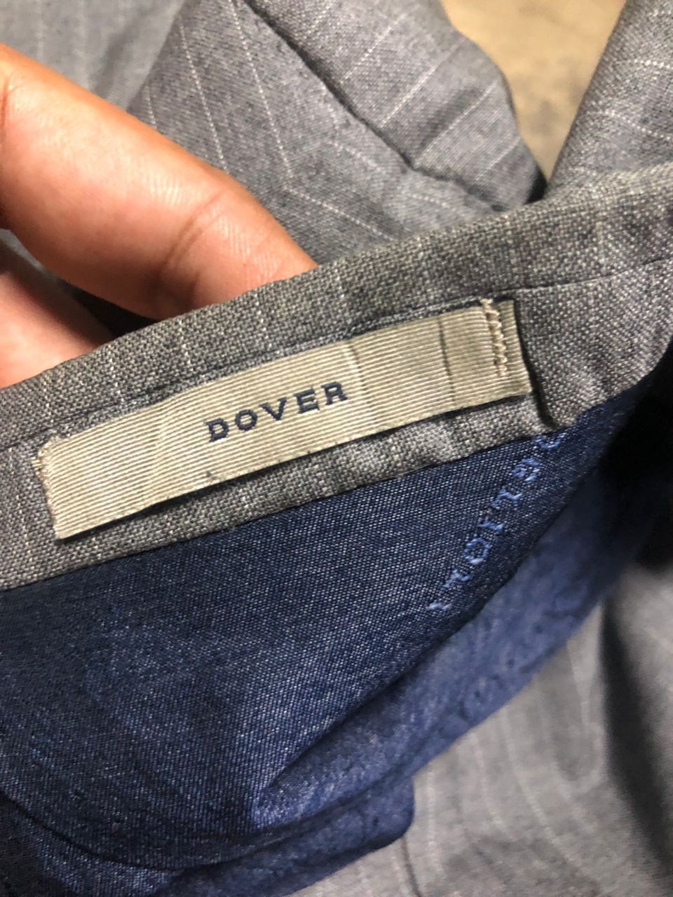 Boglioli Boglioli Blazer Coat Jacket Grey Stripe Size 40R - 12 Thumbnail