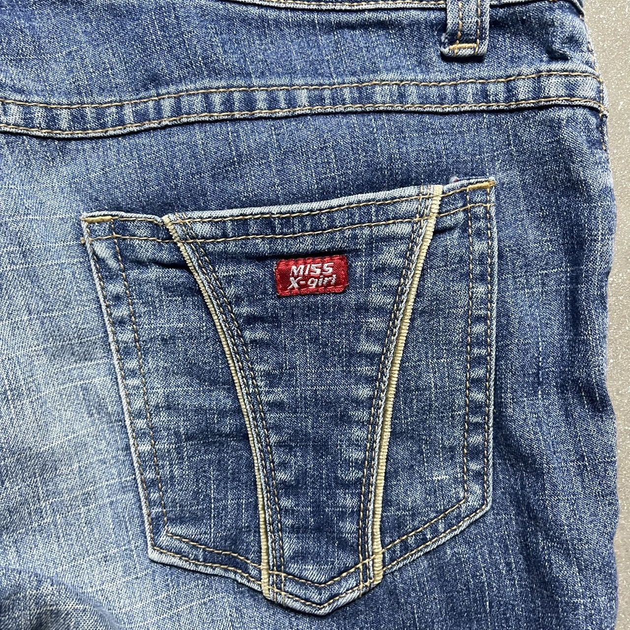 Japanese Brand X Girl Jeans Y2K Size 30" / US 8 / IT 44 - 10 Thumbnail