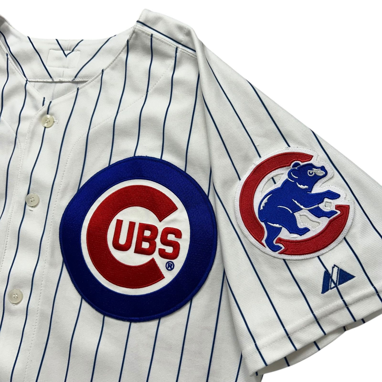 Majestic MLB 90s CHICAGO CUBS HENRY ROWENGARTNER #1 JERSEY PINSTRIPE Size US L / EU 52-54 / 3 - 4 Thumbnail