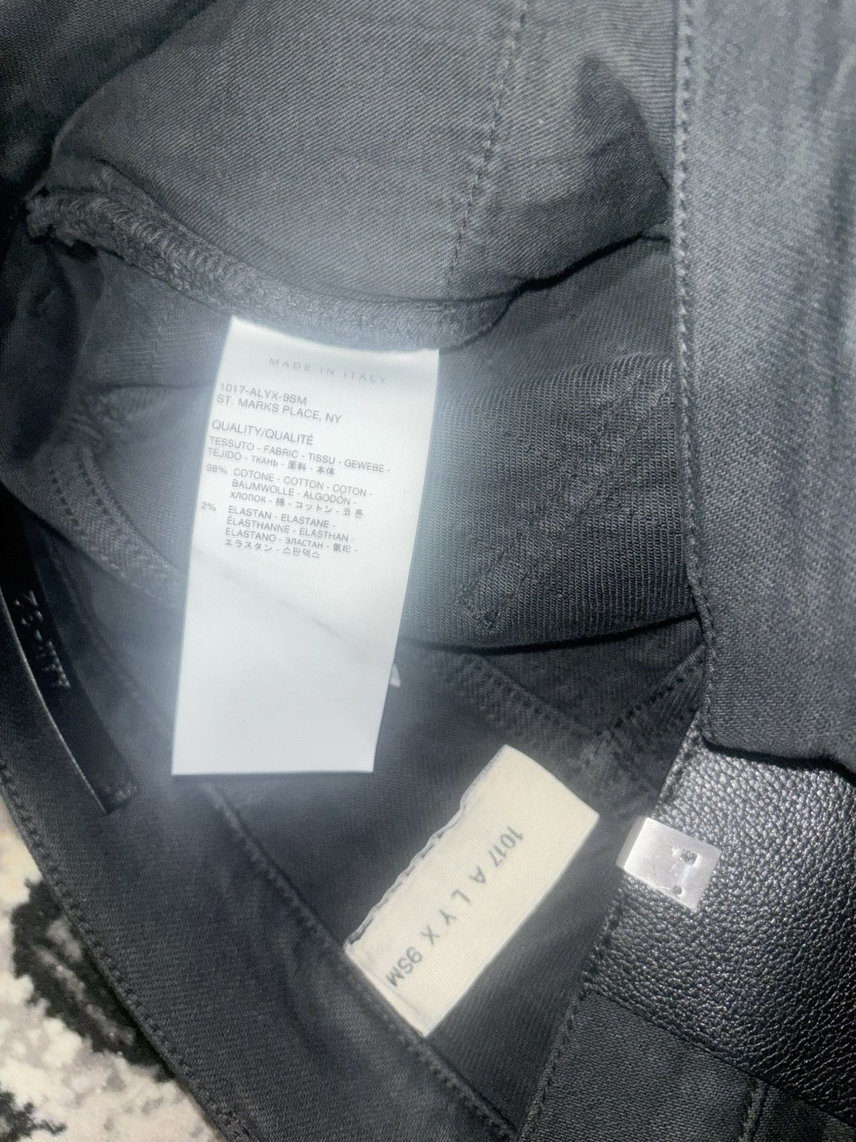 1017 ALYX 9SM Alyx Blackmeans Denim Size US 32 / EU 48 - 6 Thumbnail