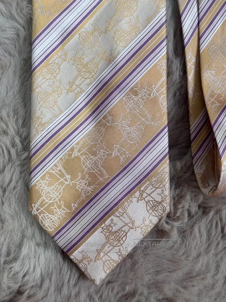 Vivienne Westwood Vivienne Westwood All-over printed logo tie Size ONE SIZE - 8 Thumbnail